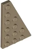 Tan Wedge, Plate 6 x 4 Right