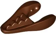 Brown Dinosaur Jaw Lower Small