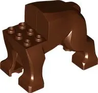 Brown Dog Body with Legs (from Three-Headed Dog)