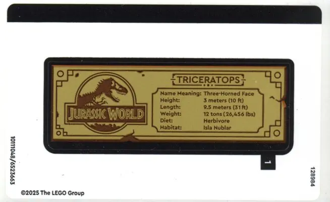 Sticker Sheet for Set 76969 - (10111048/6523663)
