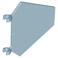 Sand Blue Flag 5 x 6 Hexagonal