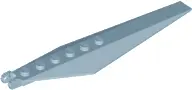 Sand Blue Hinge Plate 3 x 12 with Angled Side Extensions and Tapered Ends