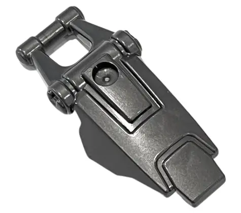 Pearl Dark Gray Hero Factory Shield with Bar Handle