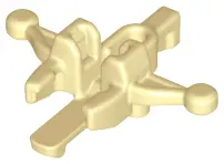 Tan Minifigure, Weapon Crossbow with Mini Blaster / Shooter