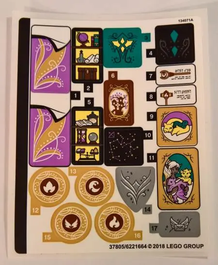 Sticker Sheet for Set 41196 - (37805/6221664)