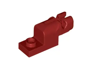 Dark Red Projectile Launcher, 1 x 2 Mini Blaster / Shooter