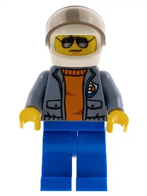 Coast Guard City - Helicopter Pilot with Sunglasses