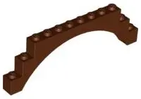 Reddish Brown Arch 1 x 12 x 3
