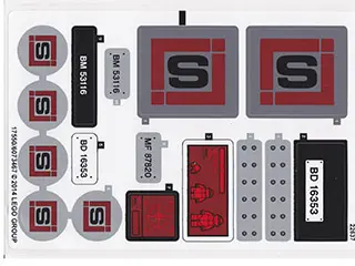 Sticker Sheet for Set 79116 - (17550/6073467)
