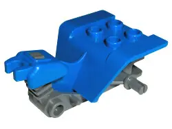 Blue Tricycle Body Top with Dark Bluish Gray Chassis (30187 / 30188)