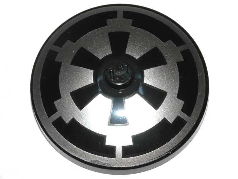 Black Dish 4 x 4 Inverted (Radar) with SW Imperial Logo Pattern
