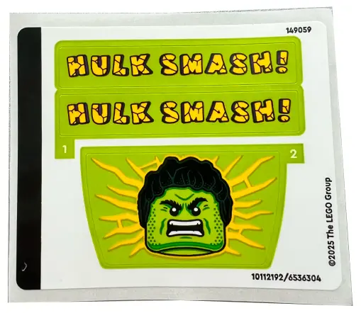 Sticker Sheet for Set 76312 - (10112192/6536304)