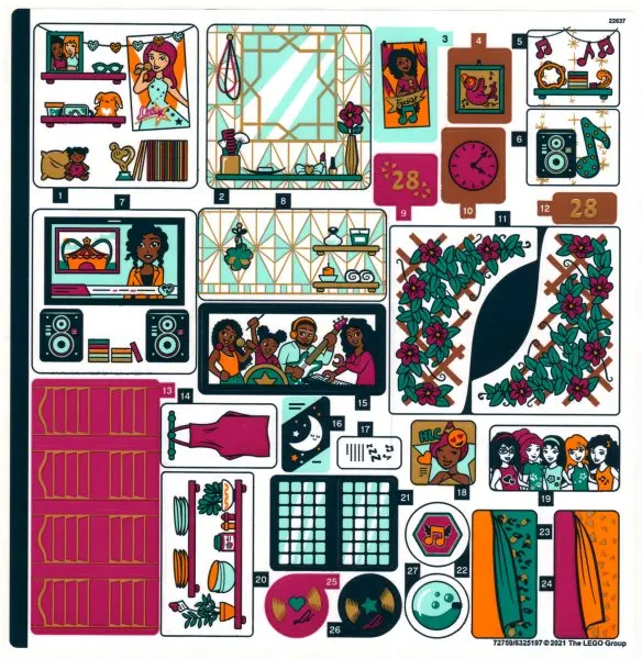 Sticker Sheet for Set 41449 - (72759/6325197)