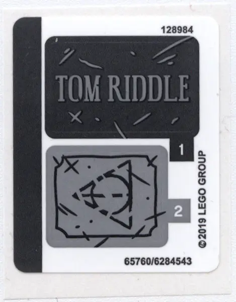 Sticker Sheet for Set 75965 - (65760/6284543)
