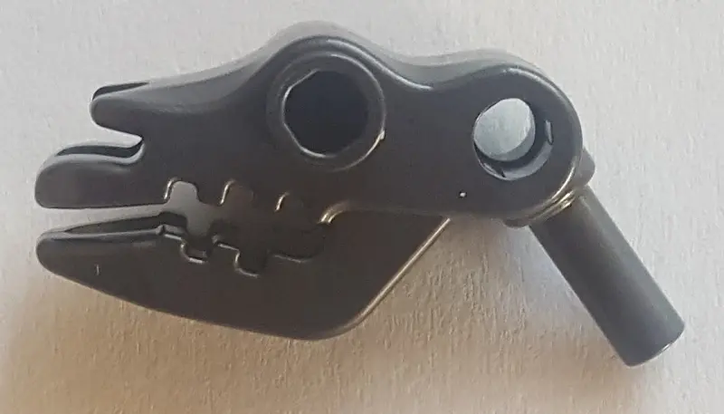 Pearl Dark Gray Cattle Skull