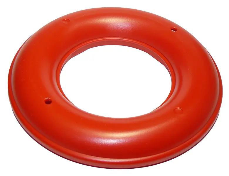 Red Duplo Bath Toy 8 x 8 Floating Ring, Top