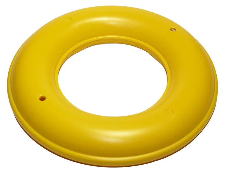 Yellow Duplo Bath Toy 8 x 8 Floating Ring, Top