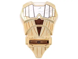 Tan Large Figure Torso with SW Jedi Robe and Armor Pattern (Obi-Wan Kenobi)