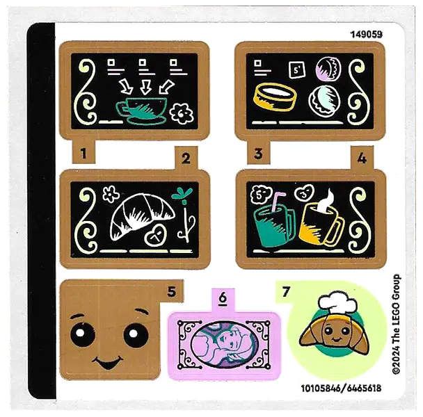 Sticker Sheet for Set 42606 - (10105846/6465618)