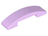 Lavender Slope, Curved 4 x 1 x 2/3 Double
