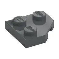 PLATE 2X2, CORNER, 45 DEG.