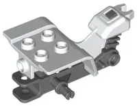 White Tricycle Body Top with Dark Bluish Gray Chassis (30187 / 30188)