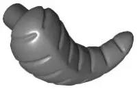 Dark Bluish Gray Tauntaun / Wampa Horn Right
