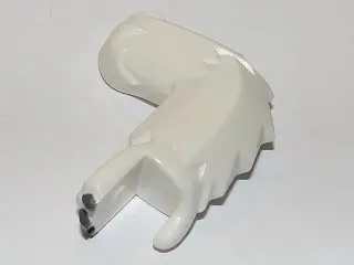 White Wampa Arm Left with Claws Pattern
