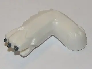 White Wampa Arm Right with Claws Pattern