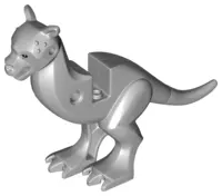 Light Bluish Gray Tauntaun Body with Legs and Eyes Pattern, Flexible Tail