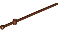Reddish Brown Bar  12L with Open Stud, Tow Ball, and Slit (Boat Mast)