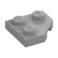 PLATE 2X2, CORNER, 45 DEG.