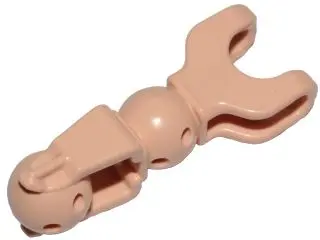 Light Nougat Hero Factory Arm / Leg with Ball Joint and Ball Socket