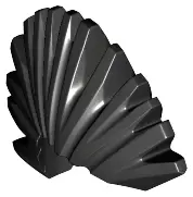 Black Minifigure, Hair Mohawk