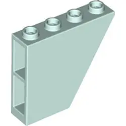 Light Aqua Slope, Inverted 60 4 x 1 x 3