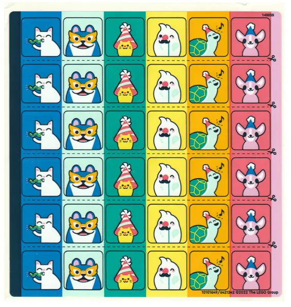 Sticker Sheet for Set 41806 - (10101649/6421342)