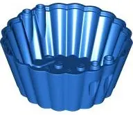 Blue Container, Cupcake / Muffin Cup 8 x 8 x 3