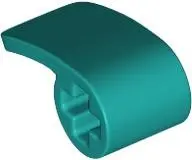 Turquoise Technic, Panel Curved 2 x 1 x 1