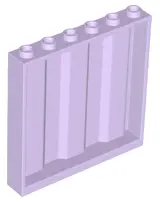 Lavender Panel 1 x 6 x 5 with Corrugated Profile