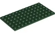 Dark Green Plate 6 x 12