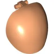 Nougat Large Figure Armor, Round, Smooth with Bar Handle - Free Ends