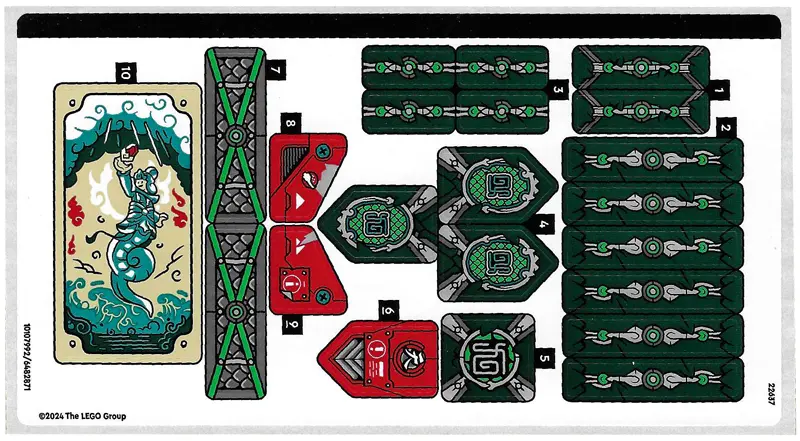 Sticker Sheet for Set 80056 - (10107992/6482871)