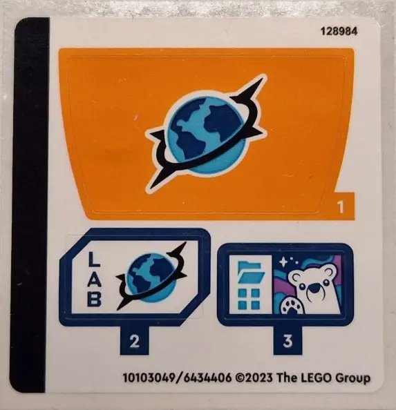 Sticker Sheet for Set 60378 - (10103049/6434406)