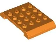 Orange Wedge 4 x 6 x 2/3 Double