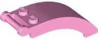 Bright Pink Windscreen 6 x 2 x 2 with Bar Handle