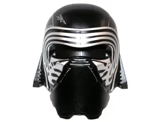 Black Large Figure Head Modified SW Kylo Ren Pattern