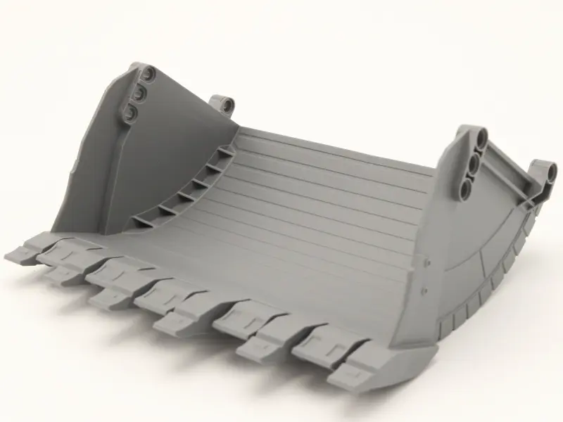 Dark Bluish Gray Technic Digger Bucket 10 x 19
