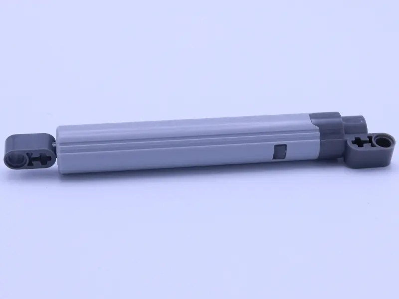 Light Bluish Gray Technic Linear Actuator Long with Dark Bluish Gray Ends