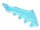Trans-Light Blue Hero Factory Weapon, Axe / Sword with Jagged Blade