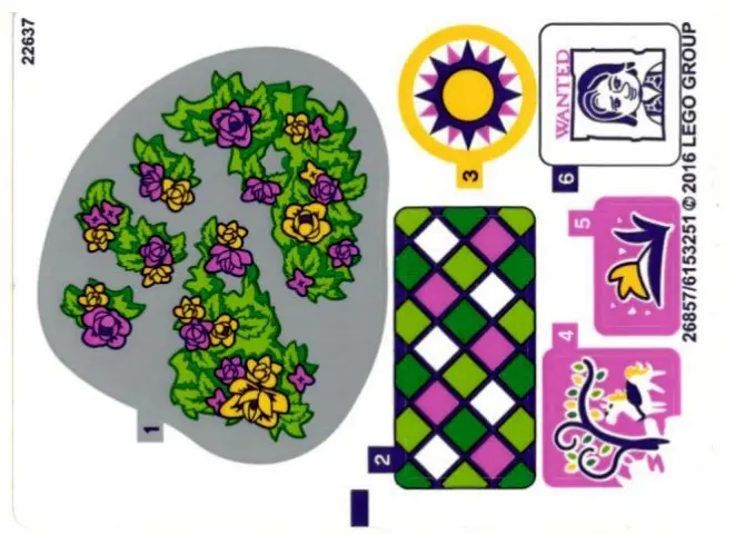 Sticker Sheet for Set 41065 - International Version - (26857/6153251)